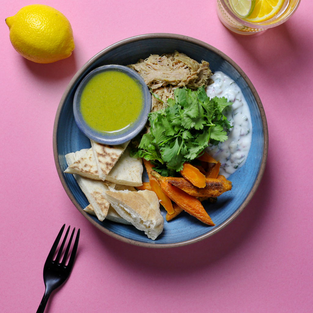 (#) Tuna & Pita Platter