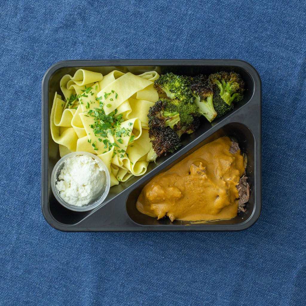 Braised Beef and Pappardelle Pasta