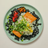 Salmon with Mango Slaw