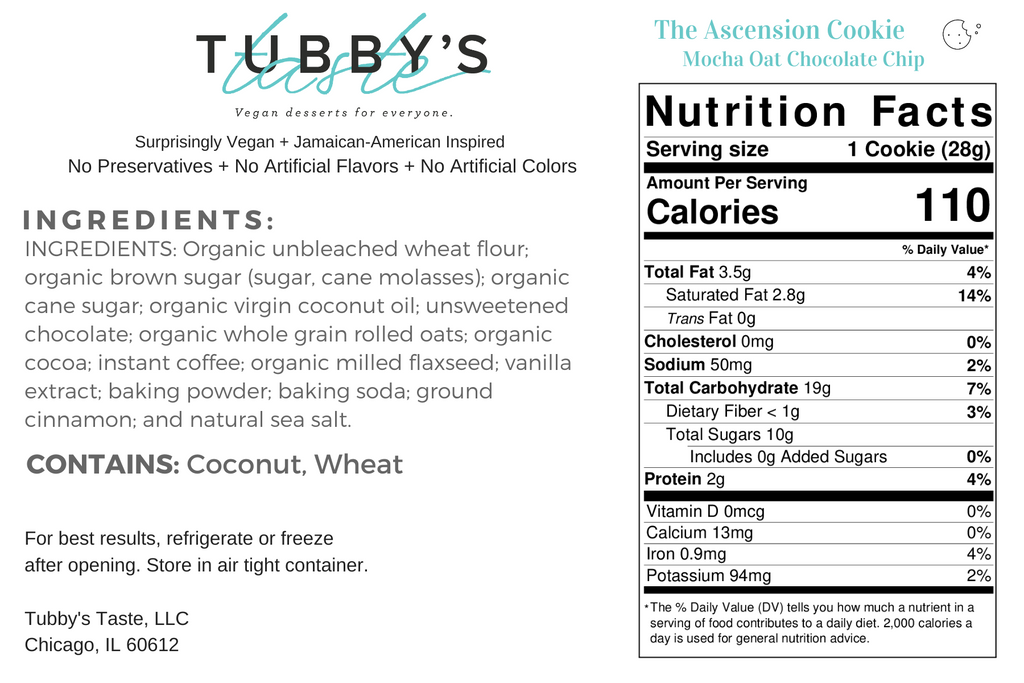 Tubby's Taste The Ascension Cookie