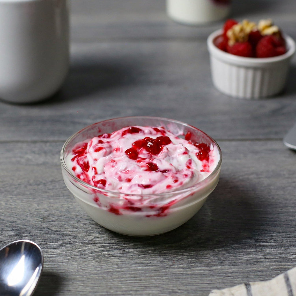 Raspberry Greek Yogurt