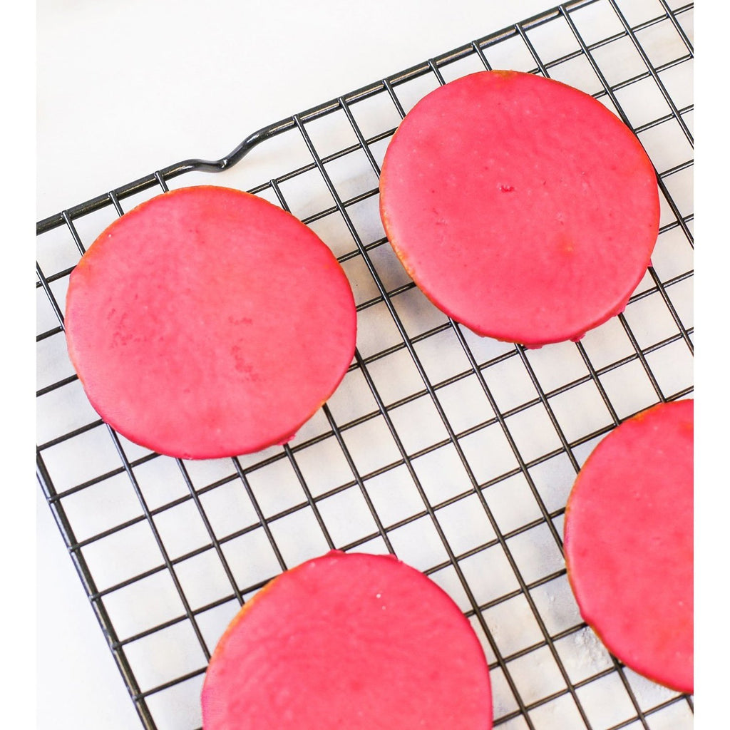 Raspberry Shortbread Cookies