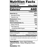 Mashed Potatoes (Serves 4)