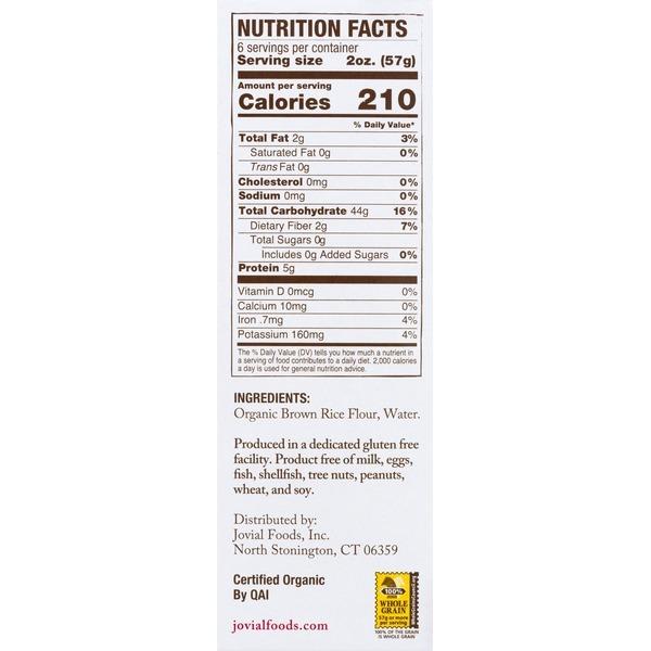 Jovial Gluten Free Farfalle Pasta