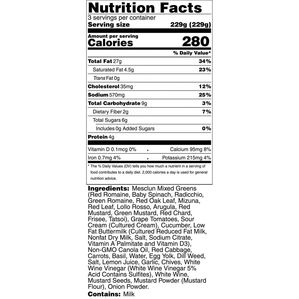 Family-Style House Salad with Ranch