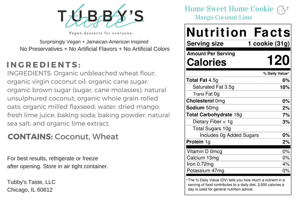 Tubby's Home Sweet Home Cookie