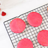 Raspberry Shortbread Cookies